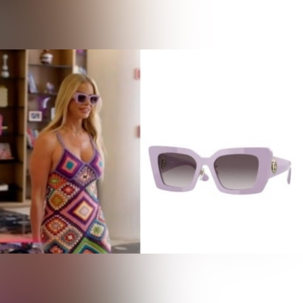Burberry Lavender Women's Sunglasses